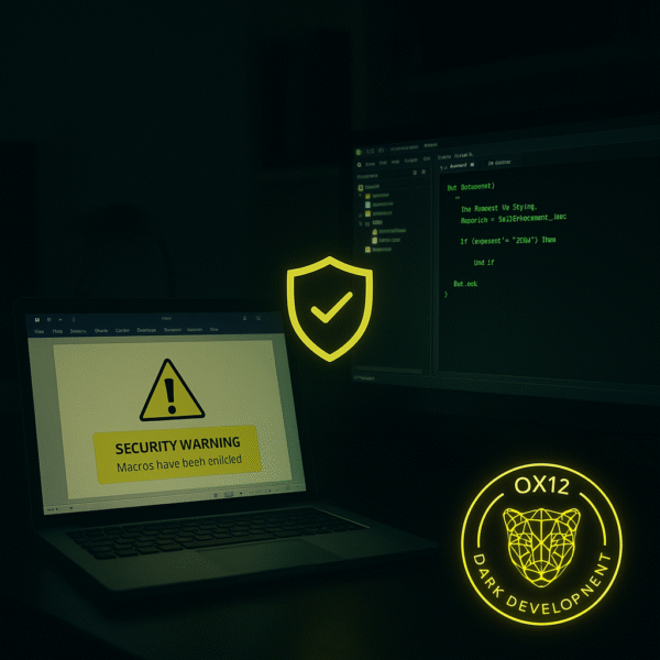 Malicious Office Documents with VBA Macros Module