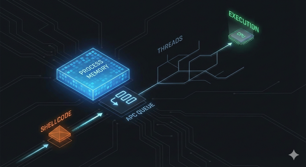 APC Injection and Shellcode Execution Module